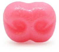 Sicherheitsnase Hund rosa 8mm