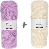 Traum Kissenrolle 4.0 Häkelpaket 09 Orchid & Cream