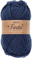 Drops Fiesta Uni Colour 09 Marineblau