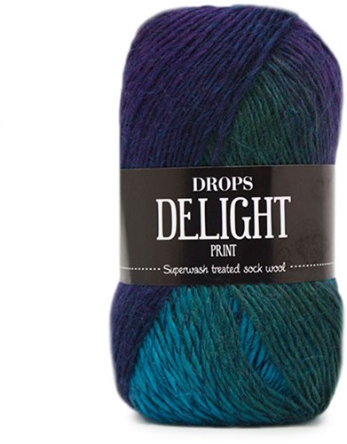 Drops Delight 09 Türkis-Lila