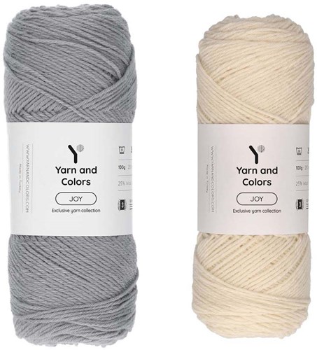 Baby Traumdecke  4.0 Häkelpaket 1 Shark Grey & Cream Wiegendecke-2