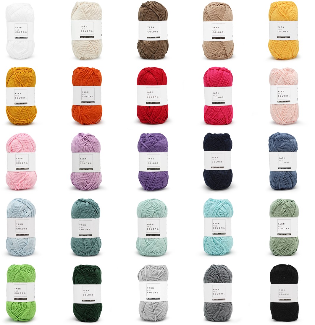 Yarn and Colors Musthave 25 Farben Paket Wollplatz.de