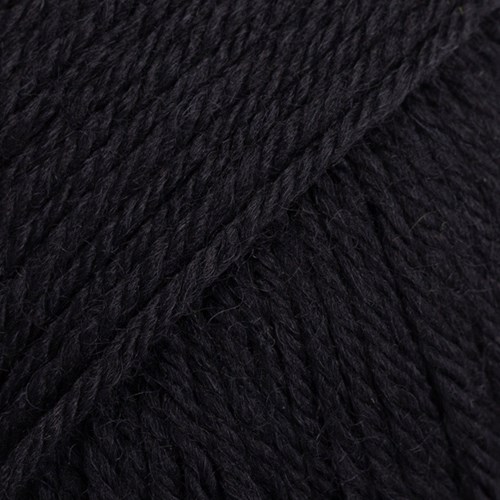 Drops Fiesta Uni Colour 10 Schwarz-2