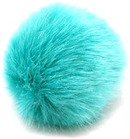 Rico Kunstfell Pompon Medium 10 Petrol