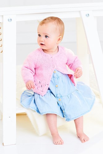 Strickanleitung Stylecraft Baby Sparkle Cardigans