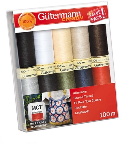 Gütermann Nähgarnset Allesnähgarn - 10 Spulen