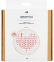 Rico Stickset Sashiko Herz