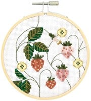 Rico Design Stick Pakete Erdbeeren Ø 10 cm-2