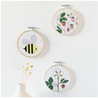 Rico Design Stick Pakete Erdbeerblüte Ø 10 cm-3