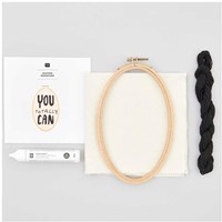 Rico Design Punch Needle Pakete "You totally can" Ø 21 cm-2