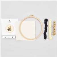 Rico Design Punch Needle Pakete Biene Ø 21,5 cm-2