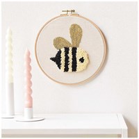 Rico Design Punch Needle Pakete Biene Ø 21,5 cm