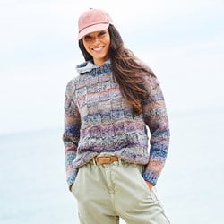 Stylecraft Colour Vibe Jumper mit Block Strickanleitung