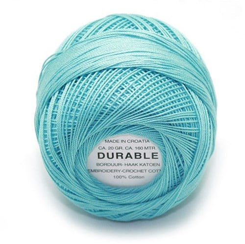 Durable Stick- und Häkelbaumwollgarn 1002 Aqua