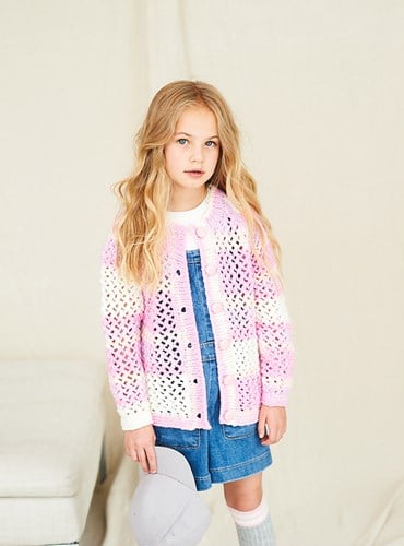 Stylecraft Cardigan and Sweater in Merry Go Round Chunky 10047-2