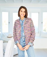 Stylecraft Cardigan & Tank Top in Batik Elements Swirl DK-2