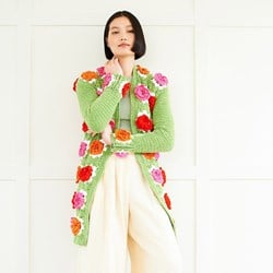 Stylecraft Häkelanleitung Squeeze Me Häkeljacken
