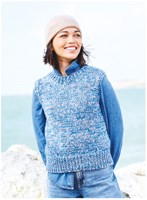 Stylecraft Strickmuster Grace und Impressions Round & V Neck Tank Tops-2