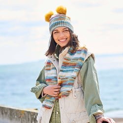 Stylecraft strickmuster For the Love of Stripes Scarfs and Hats (4 designs)