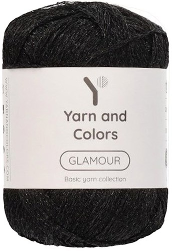 Yarn and Colors Glamour 100 Black