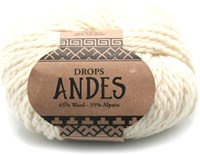 Drops Andes Uni Colour 100 Natur
