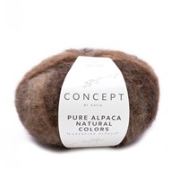 Katia Pure Alpaca Natural Colors 100 Beige-Camel-Braun
