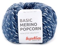 Katia Basic Merino Popcorn 101 Jeans-Weiß