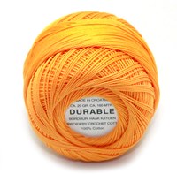Durable Stick- und Häkelbaumwollgarn 1024 Dark Yellow