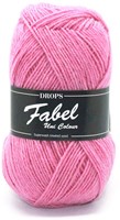 Drops Fabel Uni Colour 102 Rosa