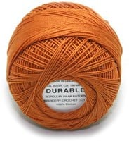Durable Stick- und Häkelbaumwollgarn 1033 Light Brown
