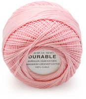 Durable Stick- und Häkelbaumwollgarn 1034 Baby Pink