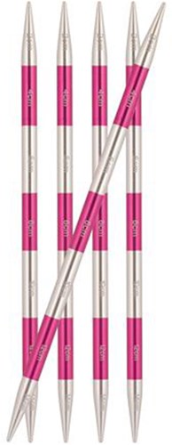 KnitPro Smartstix Nadelspiel 14 cm (Rosa) 6,00 mm-2