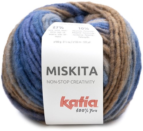 Katia Miskita 103 Beige-Malve-Blau