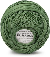 Durable Stick- und Häkelbaumwollgarn 1048 Moss Green