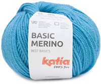 Katia Basic Merino 104 Blau Cyan