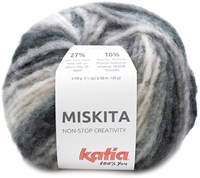 Katia Miskita 105 Weiß-Hellgrau-Anthrazitgrau-Schwarz