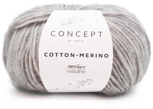 Katia Cotton-Merino 106 Hellgrau