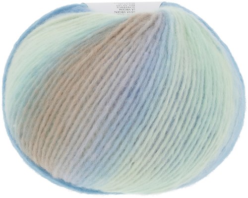 Lang Yarns Cloud 0014 lichtgroen/lichtblauw/lila