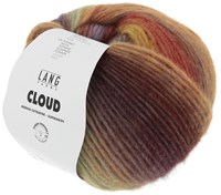 Lang Yarns Cloud 017 Braun/Rot/Mint-2