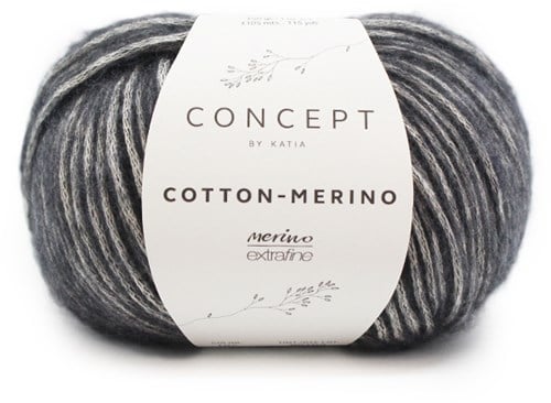 Katia Cotton-Merino 107 Dunkelgrau