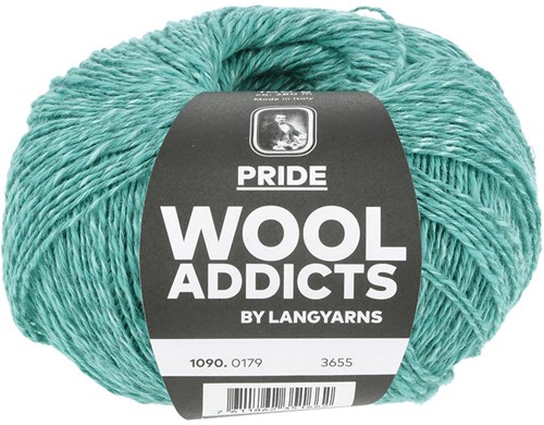 Lang Yarns Wooladdicts Pride 179 Amazonit