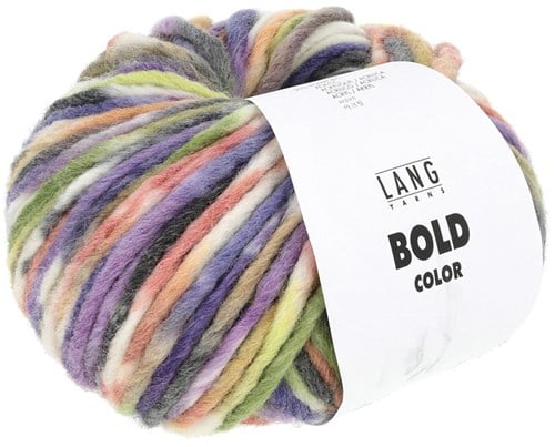Lang Yarns Bold Color 013 Rot/Olive/Viola-3