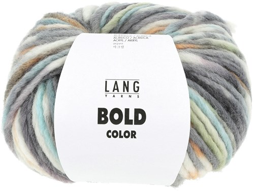Lang Yarns Bold Color 015 Rost/Schwarz/Grün