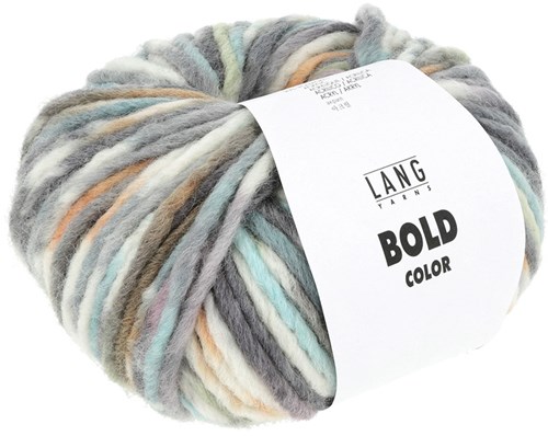 Lang Yarns Bold Color 015 Rost/Schwarz/Grün-3