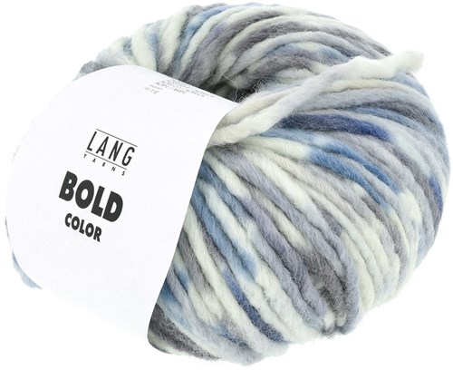 Lang Yarns Bold Color 016 Schwarz/Petrol/Grau-2