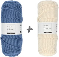 Traumkissen Rund 3.0 Häkelpaket 10 Denim