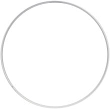 Metall-Ring 10cm - Weiß