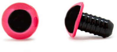 Sicherheitsaugen Rosa 10mm 2 Stück