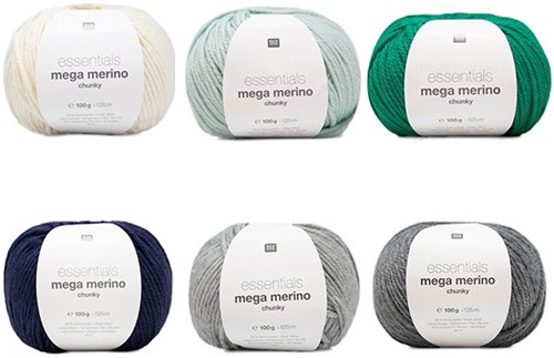 Blüten Kissen Punchneedle Paket 2