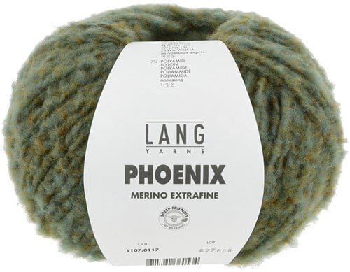 Lang Yarns Phoenix 117 Grün Chante Claire